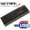 Teclado Espaniol Estandar USB Netmak NM-KB586U