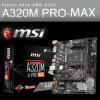 Mother MSI sA320M-A PRO MAX DDR4 AM4 M2 DVI + HDMI MOT257
