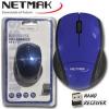Mini Mouse Inalambrico 2.4 Ghz BLUE Netmak NM-MW08B